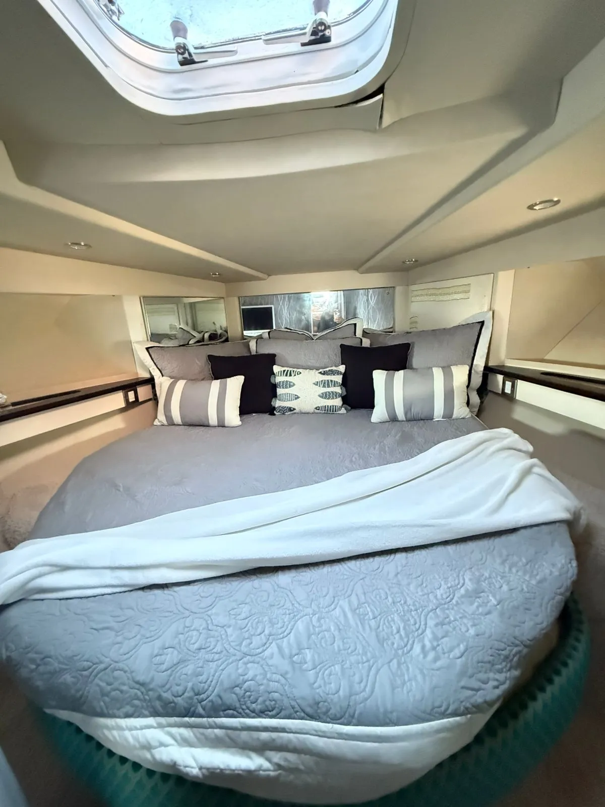 Princess 49 cabin with a double bed