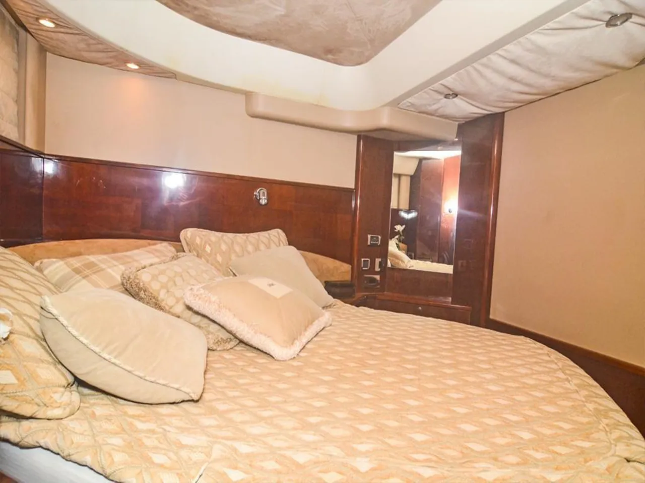 Princess 60 cabin with a double bed