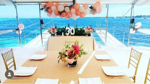 Optional event dining and styling inspiration